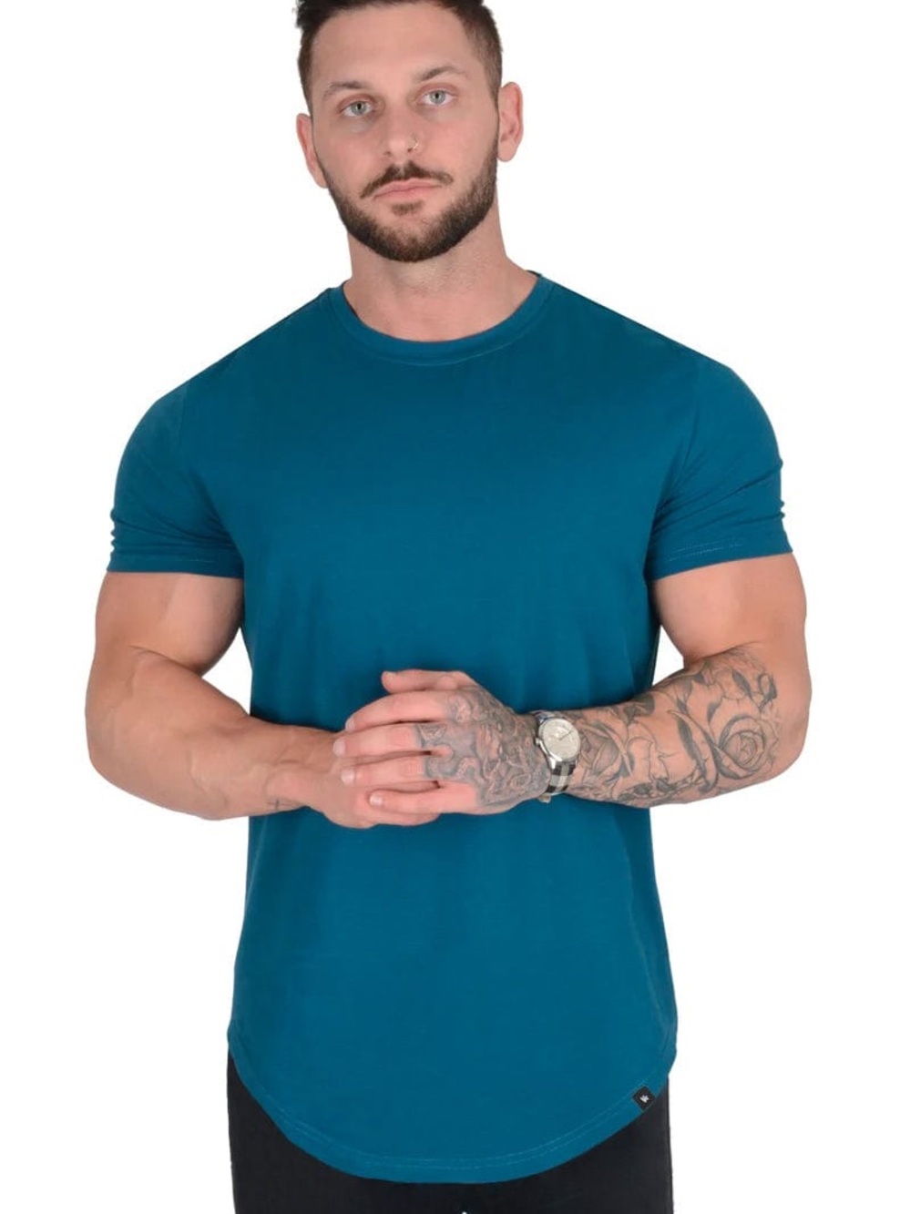 YOUNGLA 402 PERFECT TEE - SCALLOP BOTTOM Size L